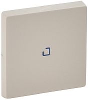 Лицевая панель Legrand Valena Life для 1-кл. выключателя с подсветкой слоновая кость картинка